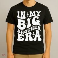 In My Big Brother Era Pregnancy Announcement For Brother T-Shirt thumb 3