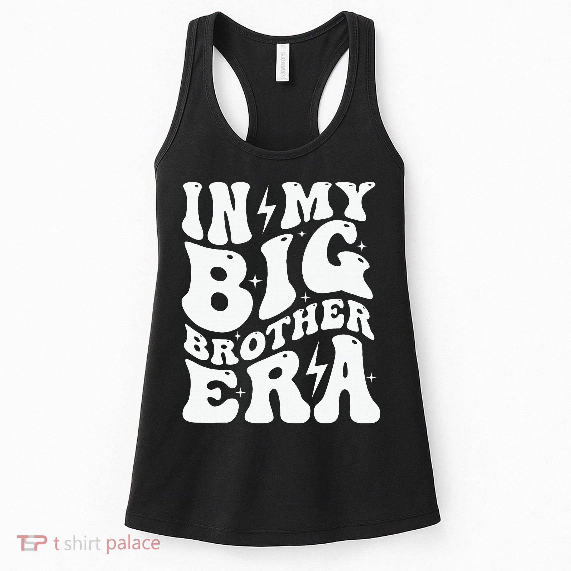 In My Big Brother Era Pregnancy Announcement For Brother Women's Tank Top