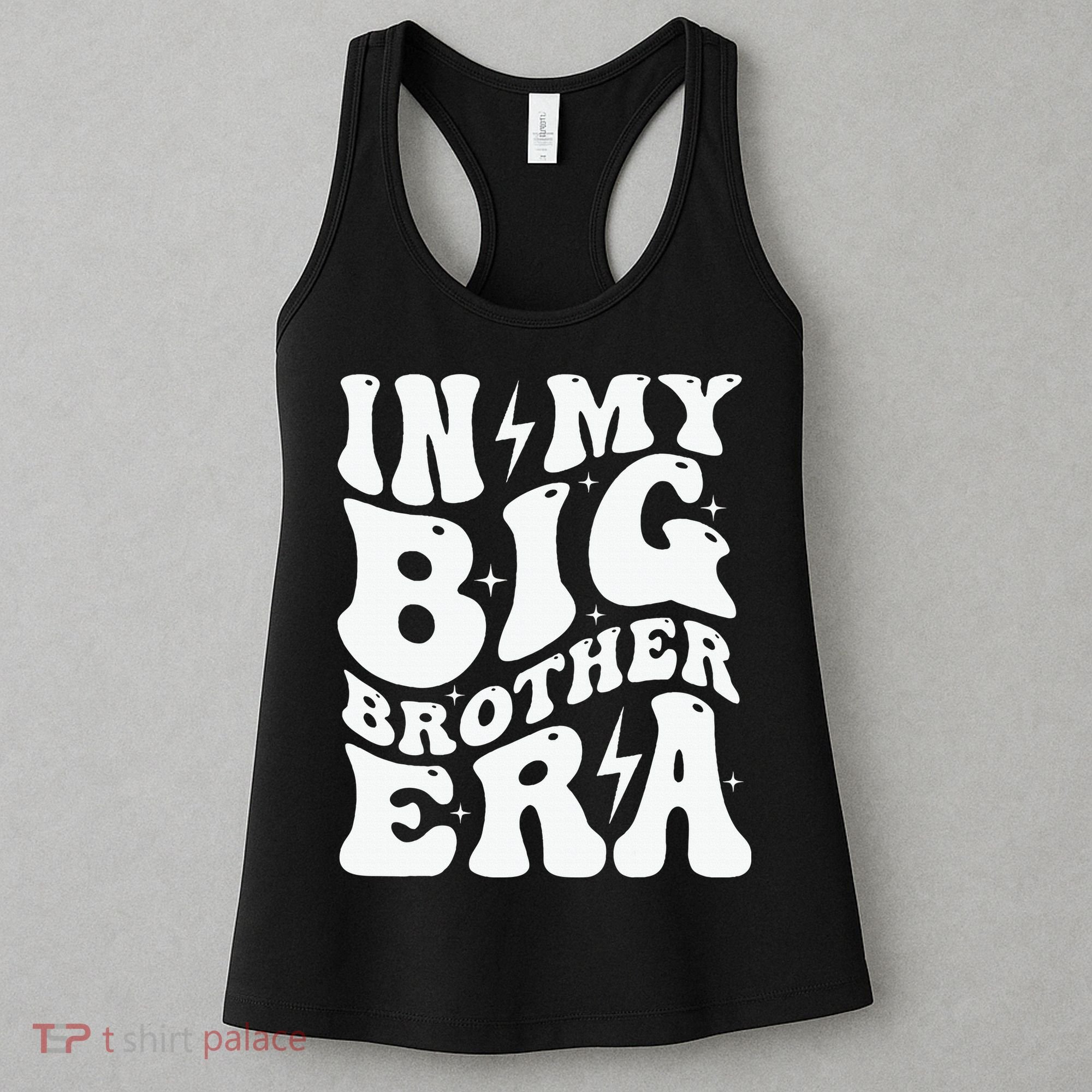 In My Big Brother Era Pregnancy Announcement For Brother Women's Tank Top