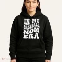 In My Baseball Mom Era Groovy Sport Hoodie thumb 5