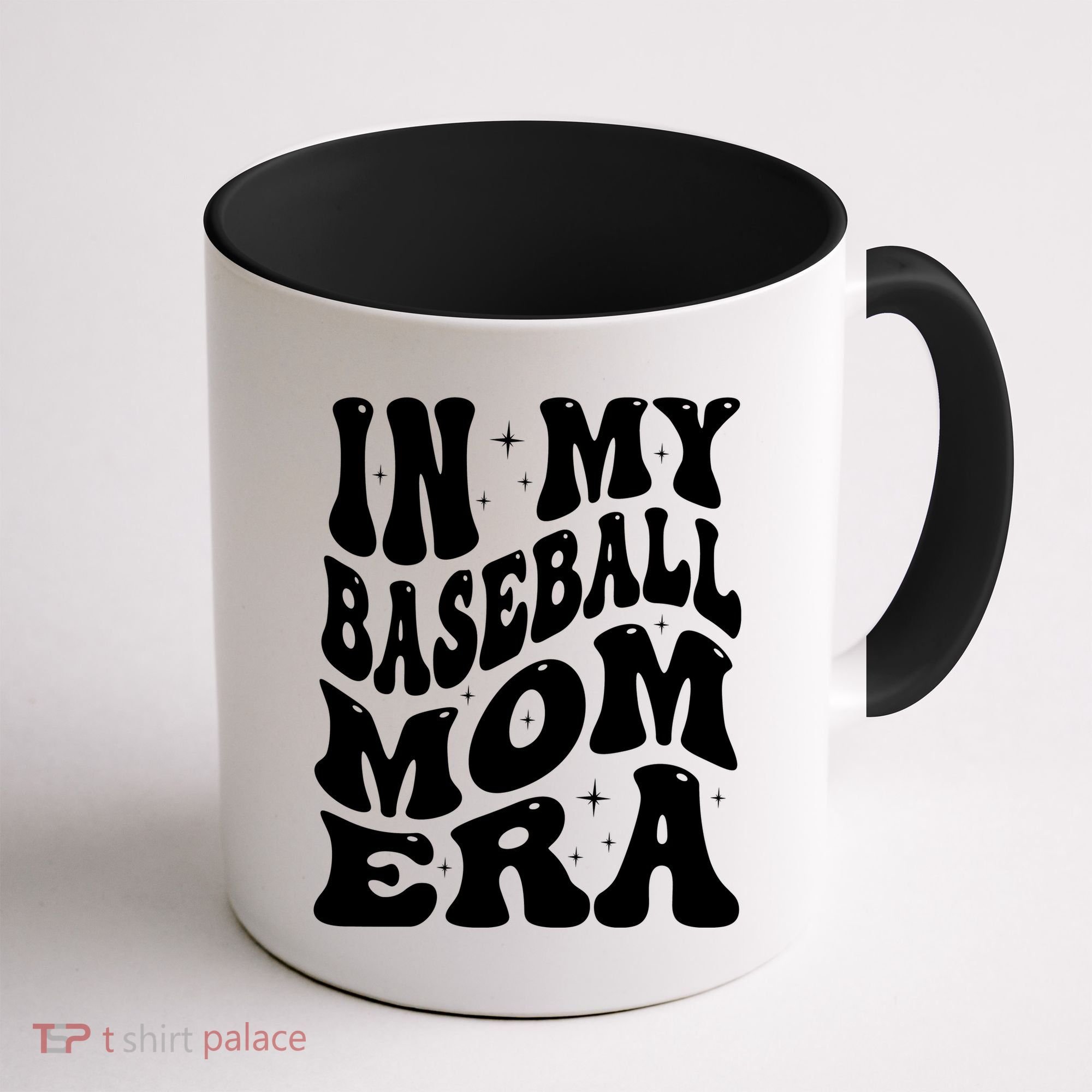 In My Baseball Mom Era Groovy Sport Coffee Mug