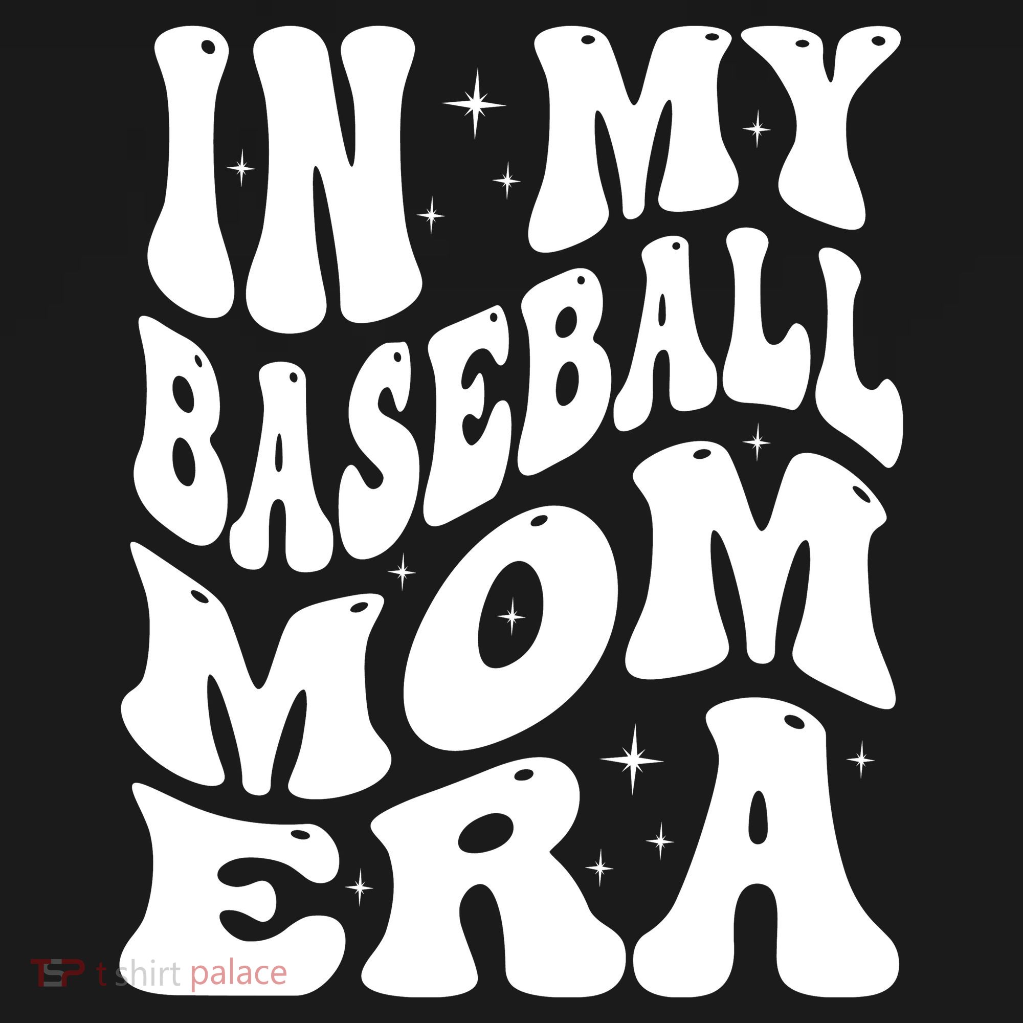 In My Baseball Mom Era Groovy Sport Women's Hoodie
