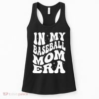 In My Baseball Mom Era Groovy Sport Women's Tank Top thumb 0