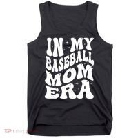 In My Baseball Mom Era Groovy Sport Tank Top thumb 0