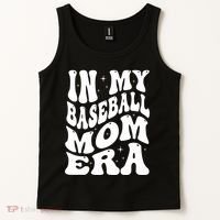 In My Baseball Mom Era Groovy Sport Tank Top thumb 2