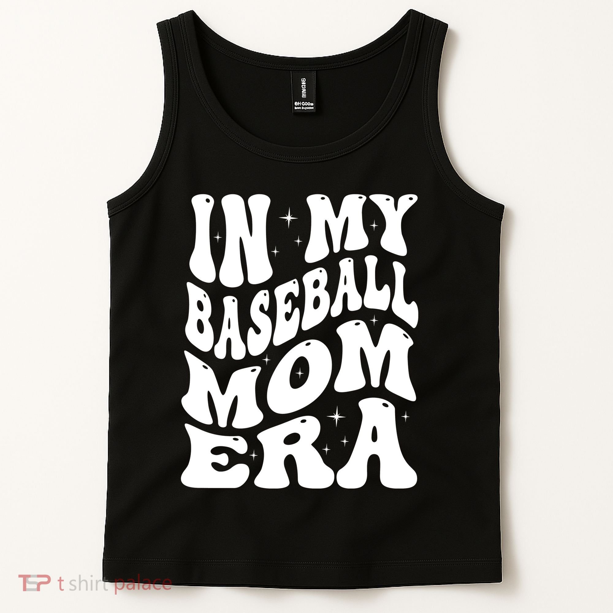 In My Baseball Mom Era Groovy Sport Tank Top