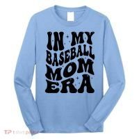 In My Baseball Mom Era Groovy Sport Long Sleeve Shirt thumb 0