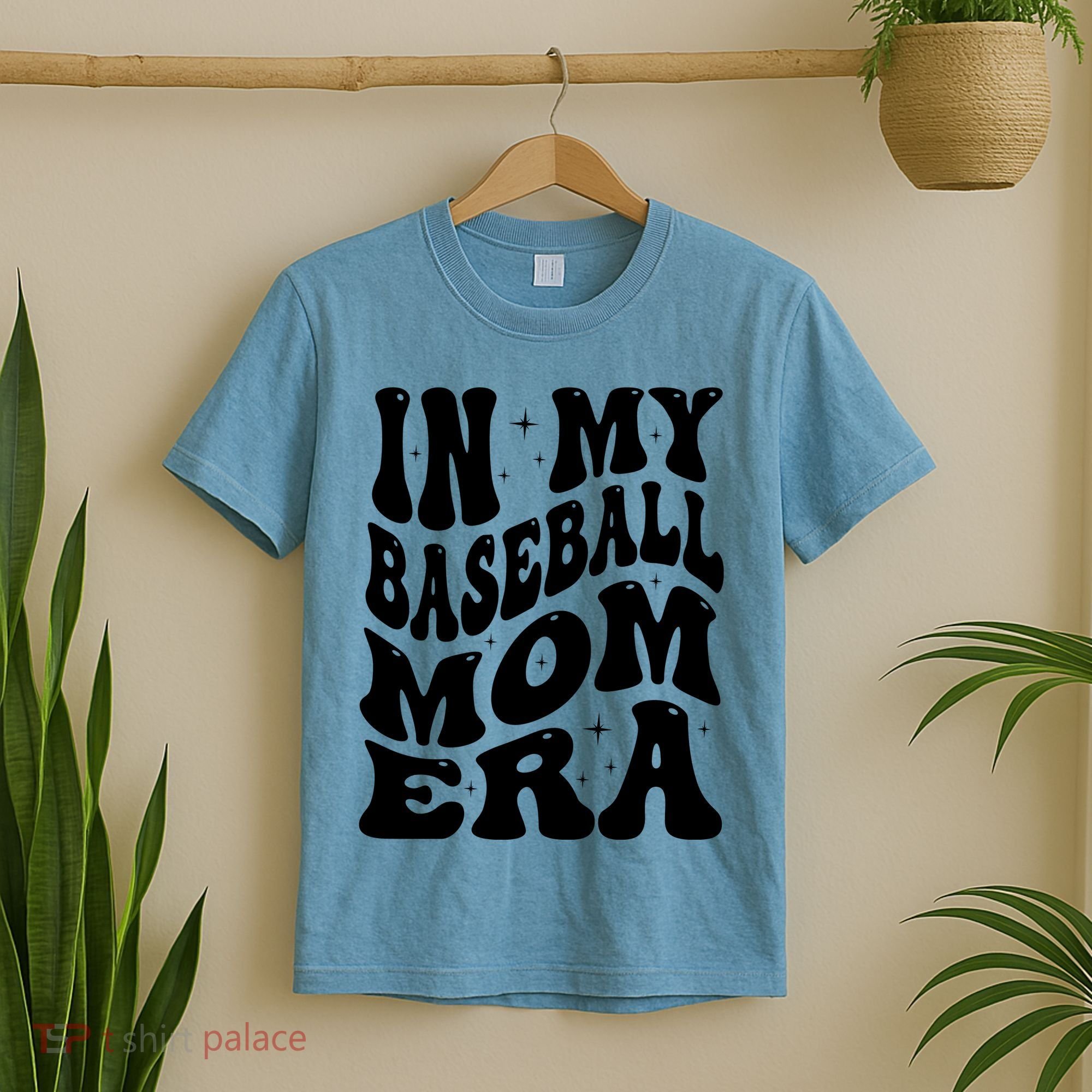 In My Baseball Mom Era Groovy Sport T-Shirt