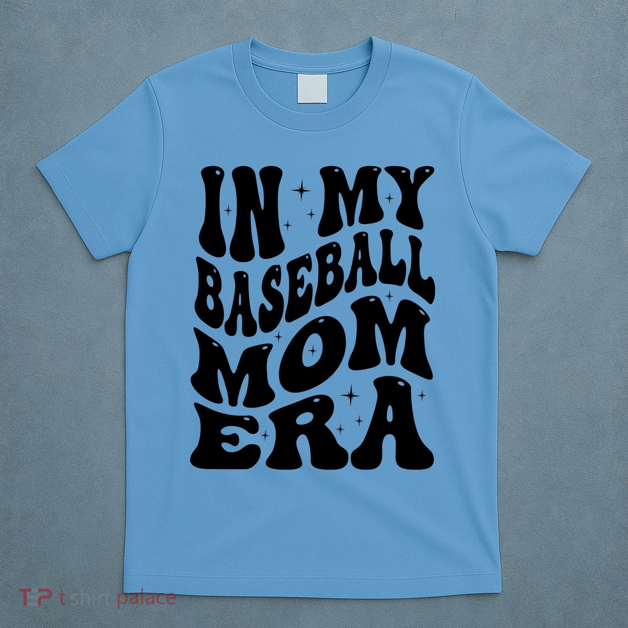 In My Baseball Mom Era Groovy Sport T-Shirt