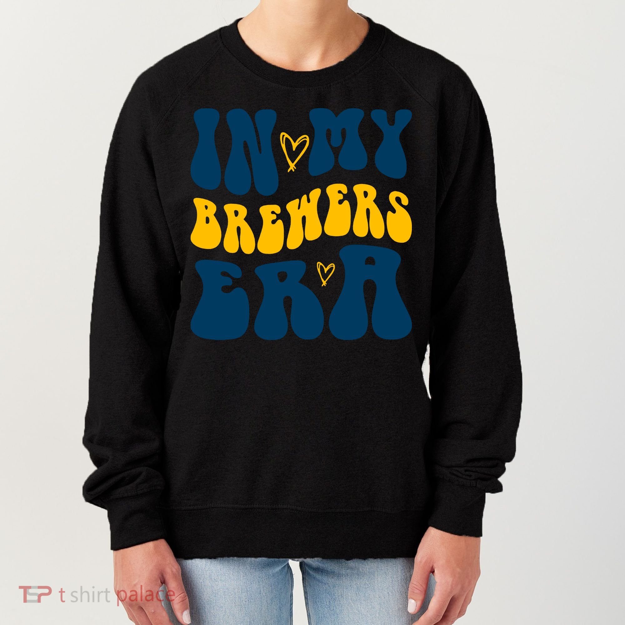 In My Brewers Era Milwaukee Baseball Lover Women's Sweatshirt