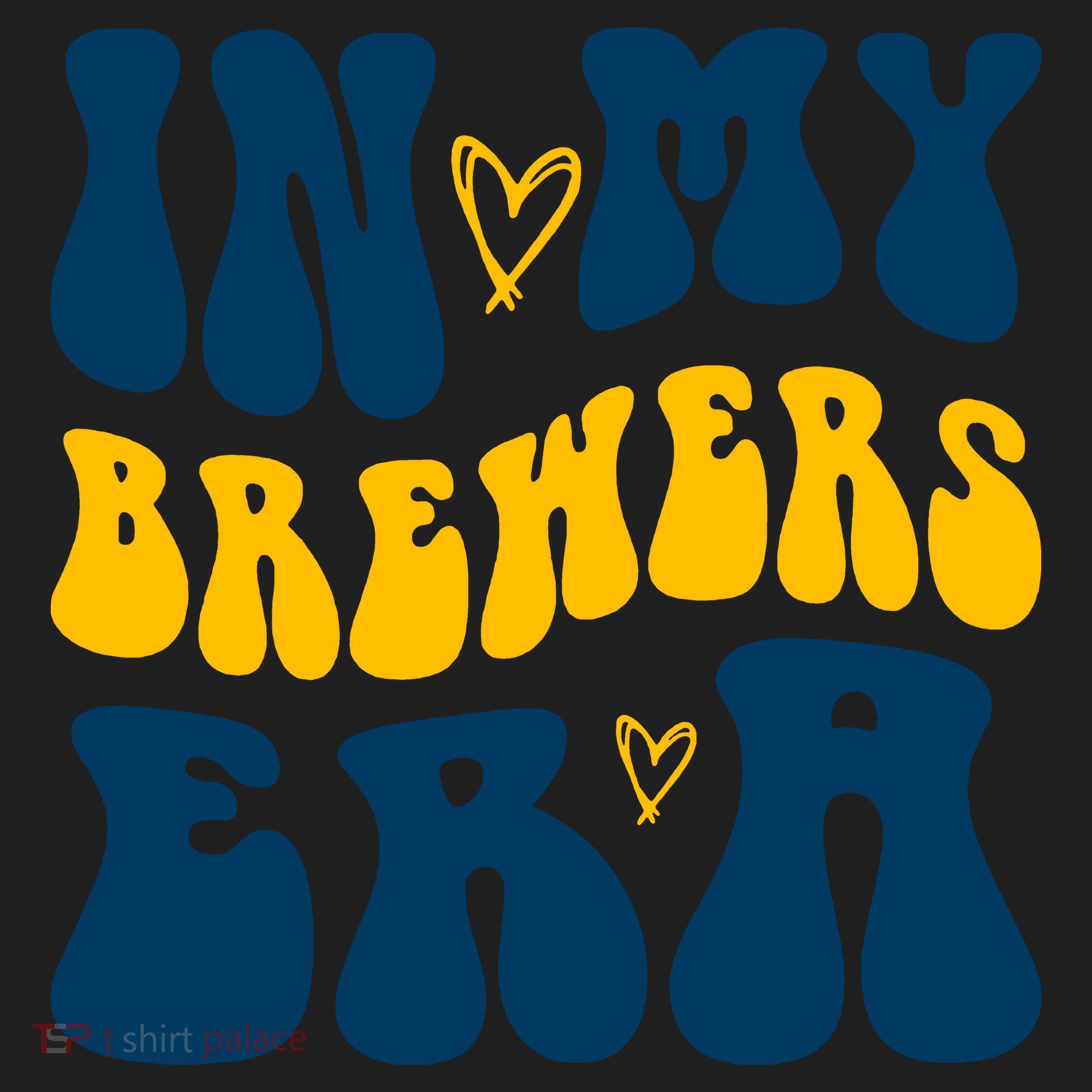 In My Brewers Era Milwaukee Baseball Lover Women's Sweatshirt
