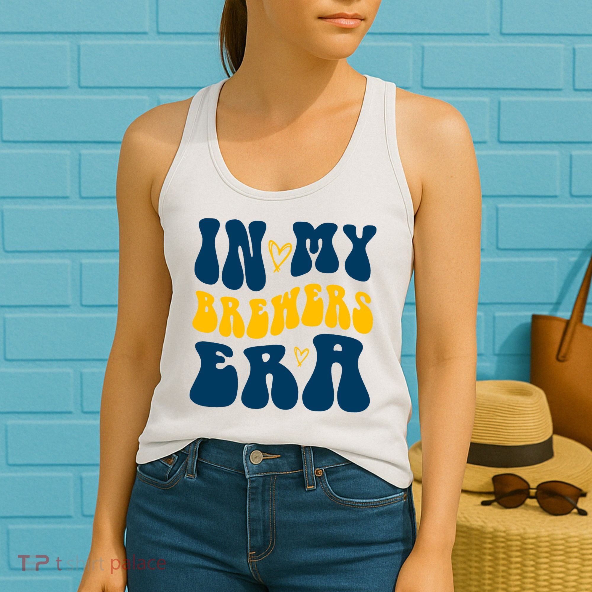 In My Brewers Era Milwaukee Baseball Lover Women's Tank Top