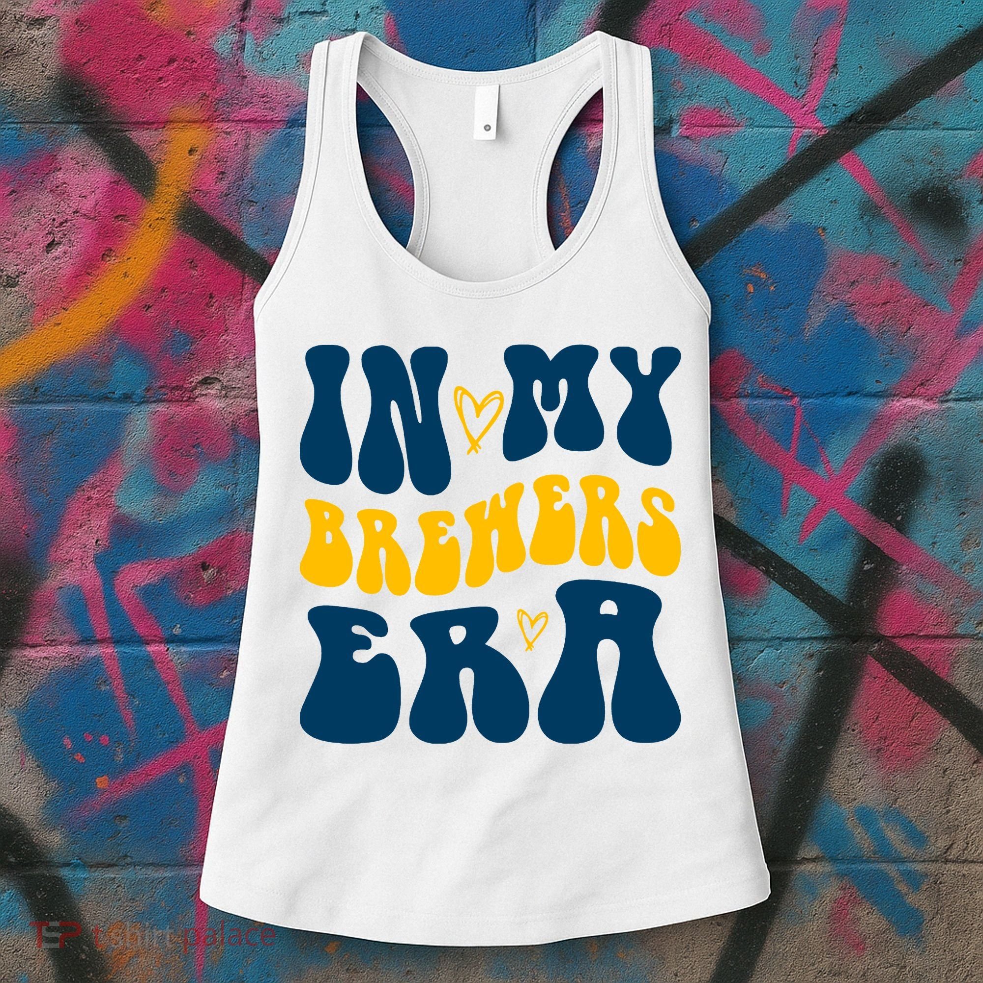 In My Brewers Era Milwaukee Baseball Lover Women's Tank Top