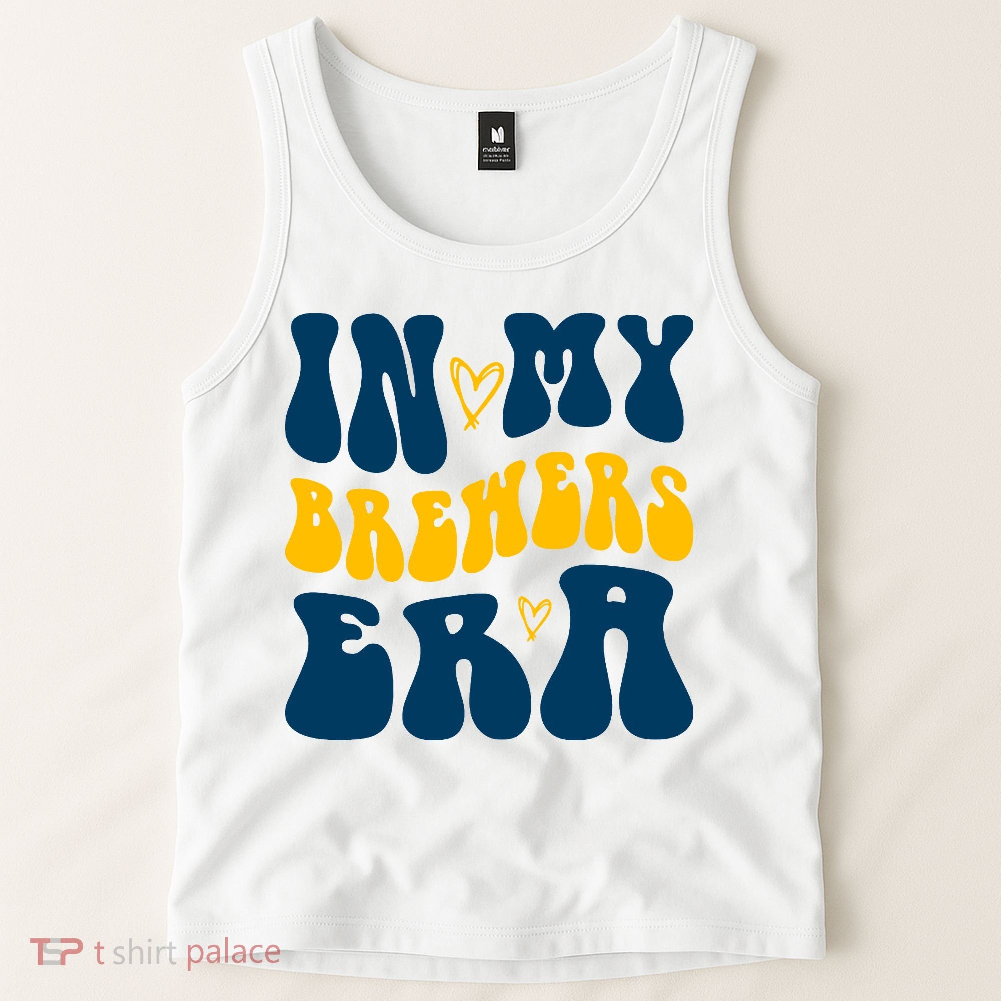 In My Brewers Era Milwaukee Baseball Lover Tank Top