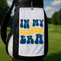 In My Brewers Era Milwaukee Baseball Lover Golf Towel thumb 2
