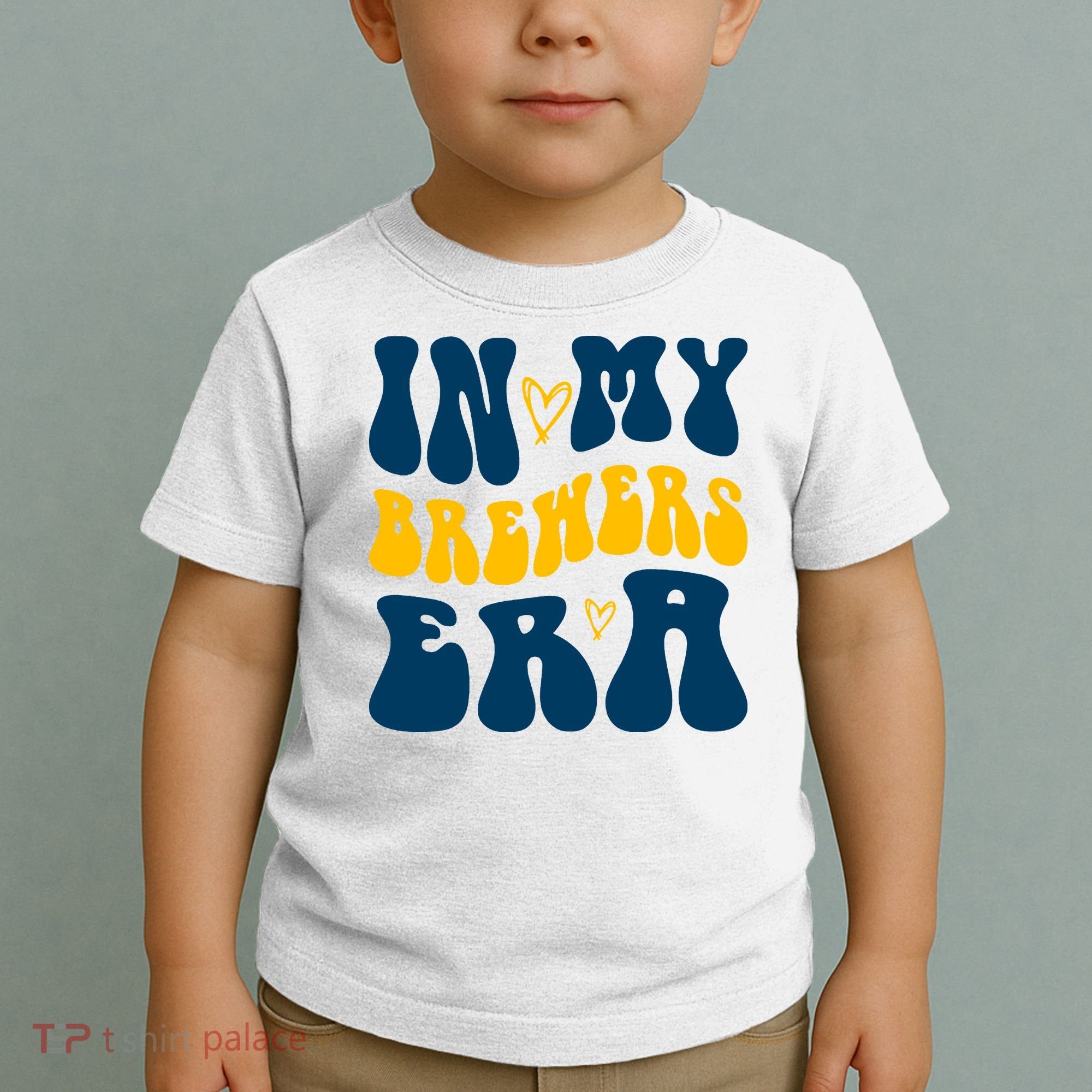 In My Brewers Era Milwaukee Baseball Lover Toddler T-Shirt