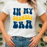 In My Brewers Era Milwaukee Baseball Lover Women's T-Shirt thumb 2