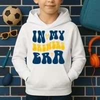 In My Brewers Era Milwaukee Baseball Lover Kids Hoodie thumb 2