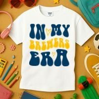 In My Brewers Era Milwaukee Baseball Lover Kids T-Shirt thumb 3