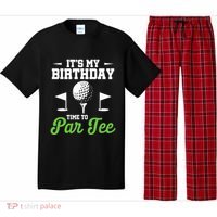 ItS My Birthday Time To Par Golfer Golf Party Golfing Pajama Set thumb 0