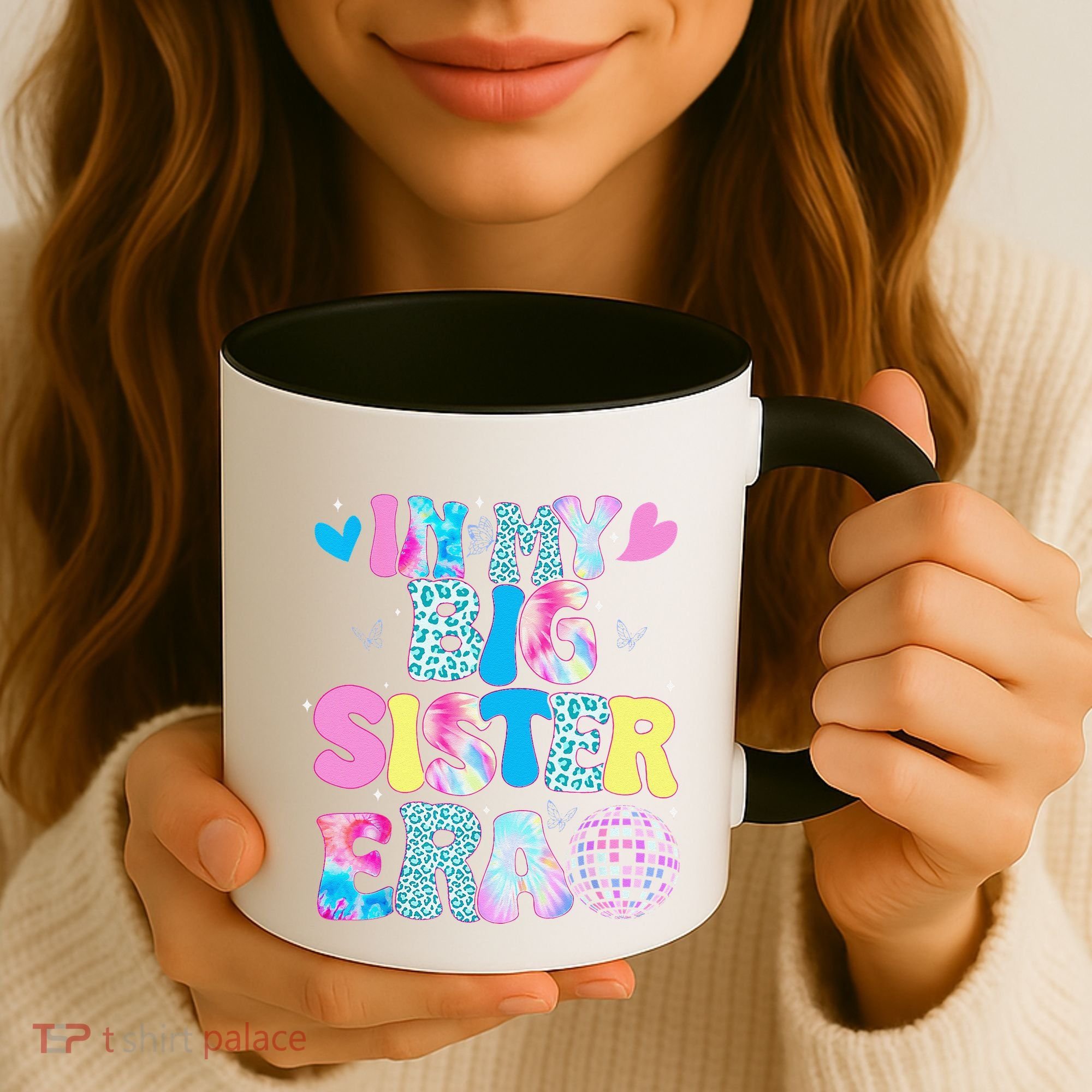 In My Big Sister Era Cute To Be A Big Sister Coffee Mug