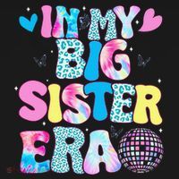 In My Big Sister Era Cute To Be A Big Sister Ornament thumb 1