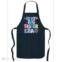 In My Big Sister Era Cute To Be A Big Sister Apron thumb 0