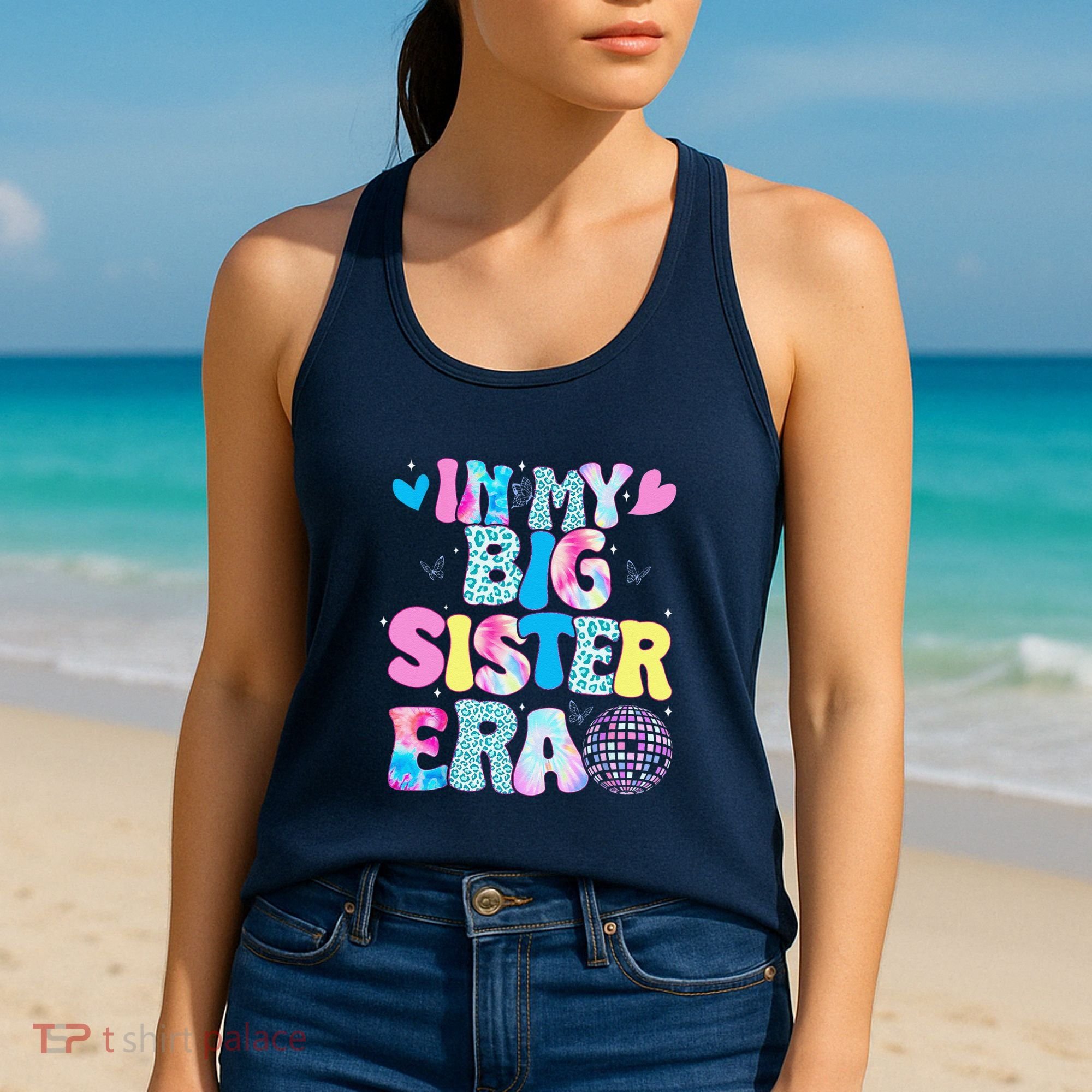 In My Big Sister Era Cute To Be A Big Sister Women's Tank Top