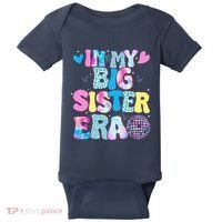 In My Big Sister Era Cute To Be A Big Sister Baby Bodysuit thumb 0