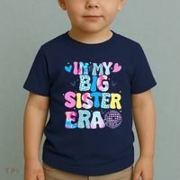 In My Big Sister Era Cute To Be A Big Sister Toddler T-Shirt thumb 2