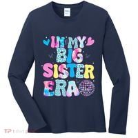 In My Big Sister Era Cute To Be A Big Sister Women's Long Sleeve Shirt thumb 0