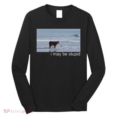 I May Be Stupid Funny Long Sleeve Shirt