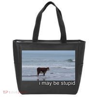 I May Be Stupid Funny Tote Bag thumb 0