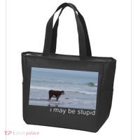I May Be Stupid Funny Tote Bag thumb 3