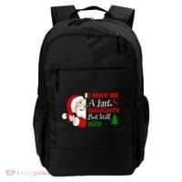 I May Be A Little Naughty But Still Nice Backpack thumb 0