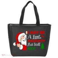 I May Be A Little Naughty But Still Nice Tote Bag thumb 0