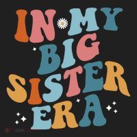 In My Big Sis Era Groovy Women's Sweatshirt thumb 2