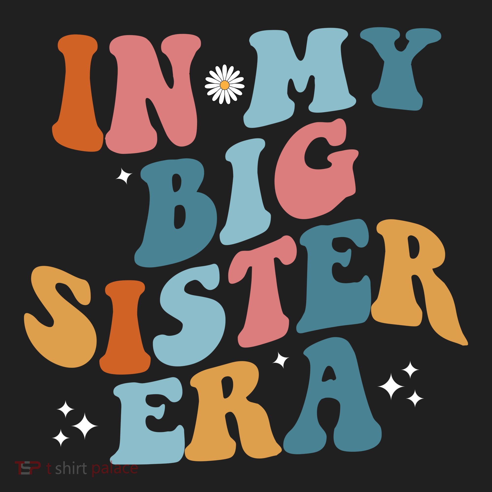 In My Big Sis Era Groovy Women's Sweatshirt