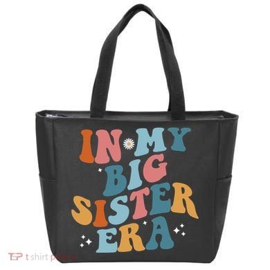 In My Big Sis Era Groovy Tote Bag