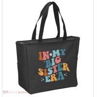 In My Big Sis Era Groovy Tote Bag thumb 2