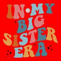 In My Big Sis Era Groovy Santa Hat thumb 1
