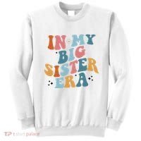 In My Big Sis Era Groovy Sweatshirt thumb 0