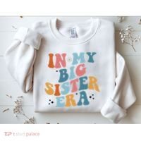 In My Big Sis Era Groovy Sweatshirt thumb 2