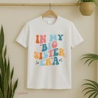 In My Big Sis Era Groovy T-Shirt thumb 2