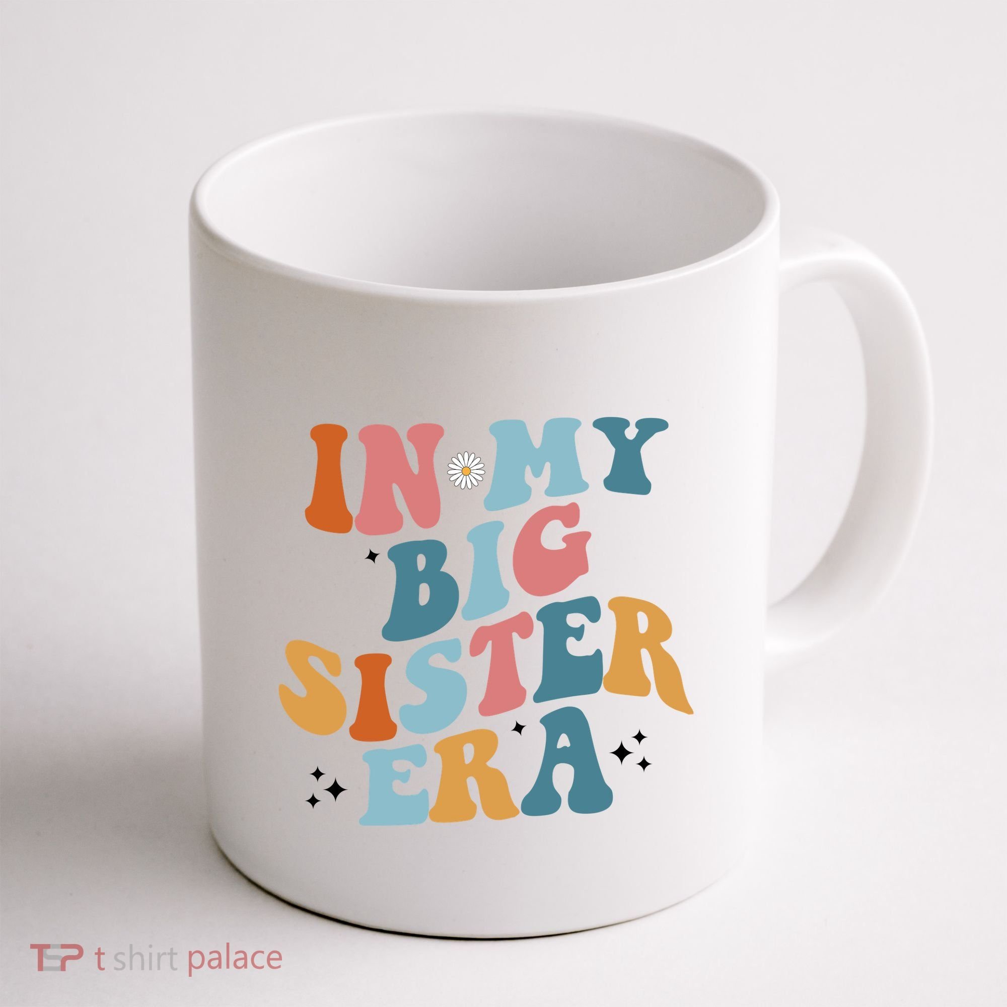 In My Big Sis Era Groovy Coffee Mug