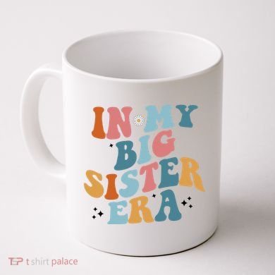 In My Big Sis Era Groovy Coffee Mug