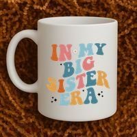 In My Big Sis Era Groovy Coffee Mug thumb 2