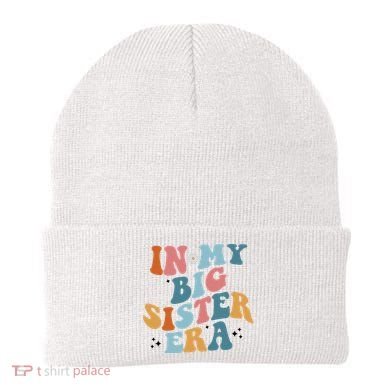 In My Big Sis Era Groovy Beanie