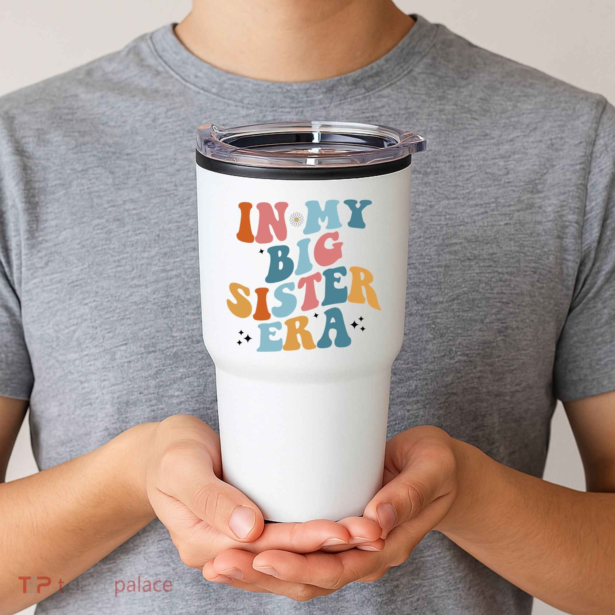In My Big Sis Era Groovy Tumbler