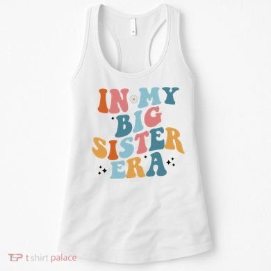 In My Big Sis Era Groovy Women's Tank Top